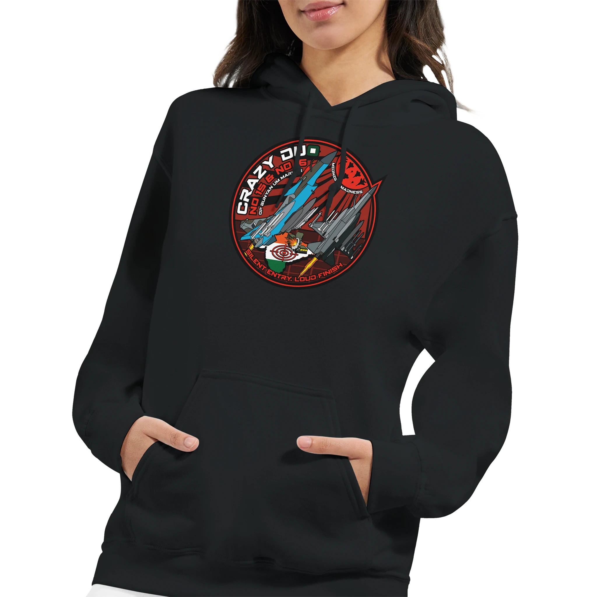 Crazy Duo - J10C JF17 III, Classic Unisex Pullover Hoodie | Gildan® 18500